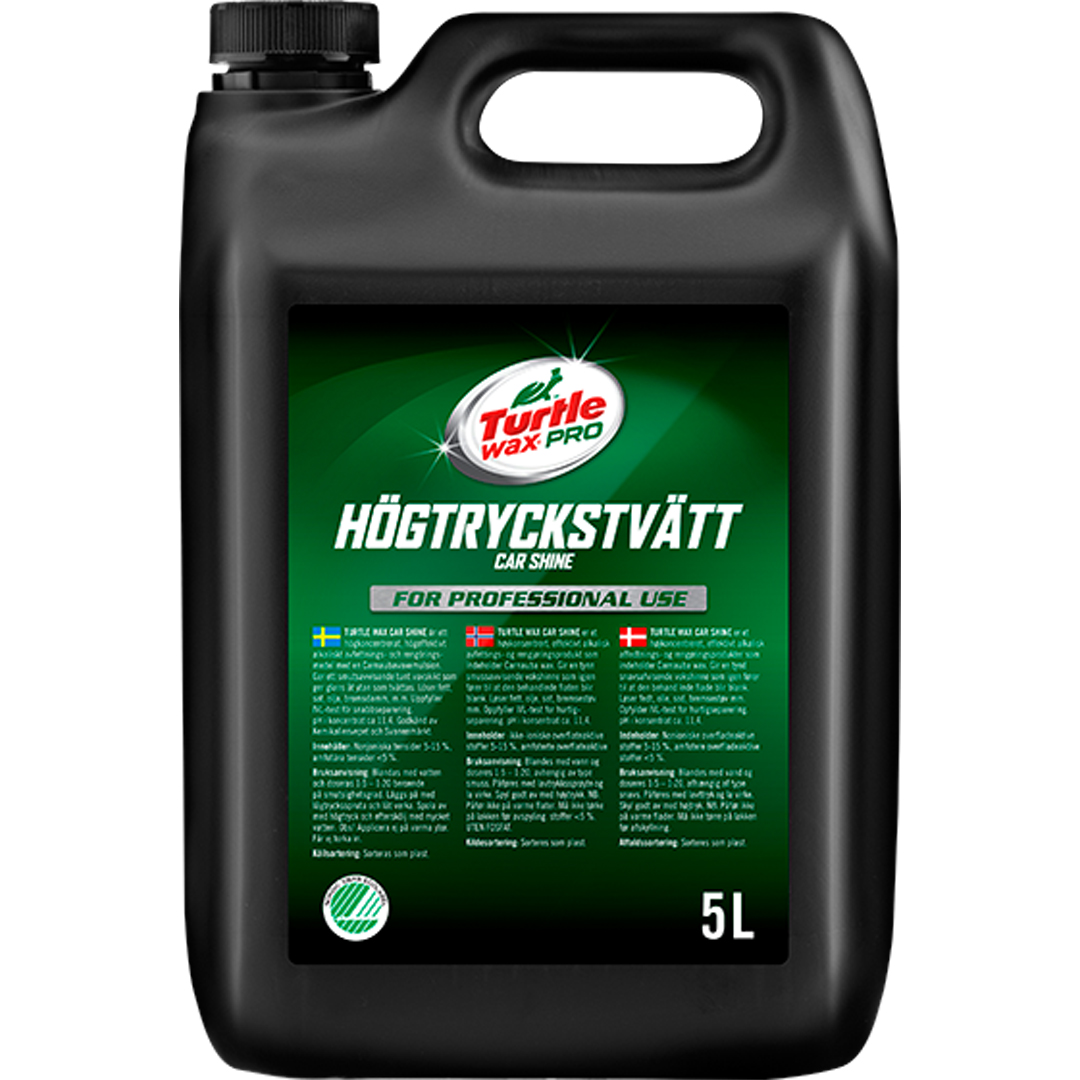 Turtle wax pro car shine & høytrykksvask