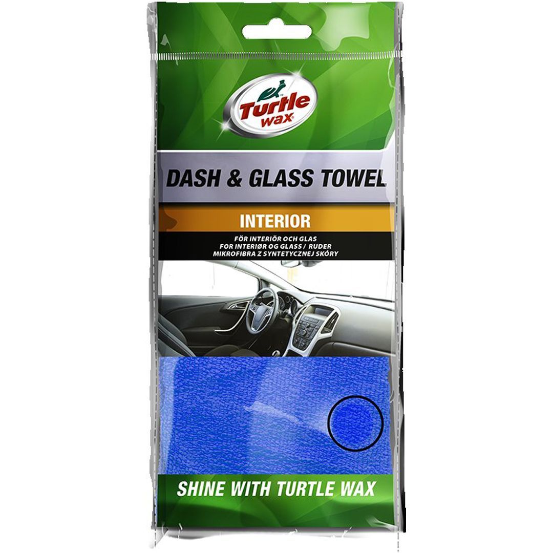 Turtle wax dash & glass towel