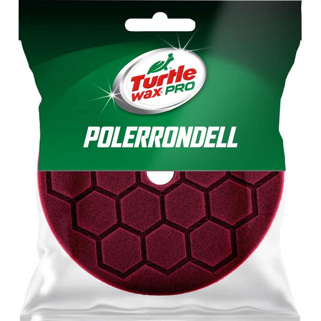 Polerpute vinrød hard170/150x25