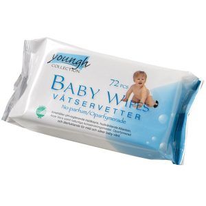 Youngh våtserviett 72 pk