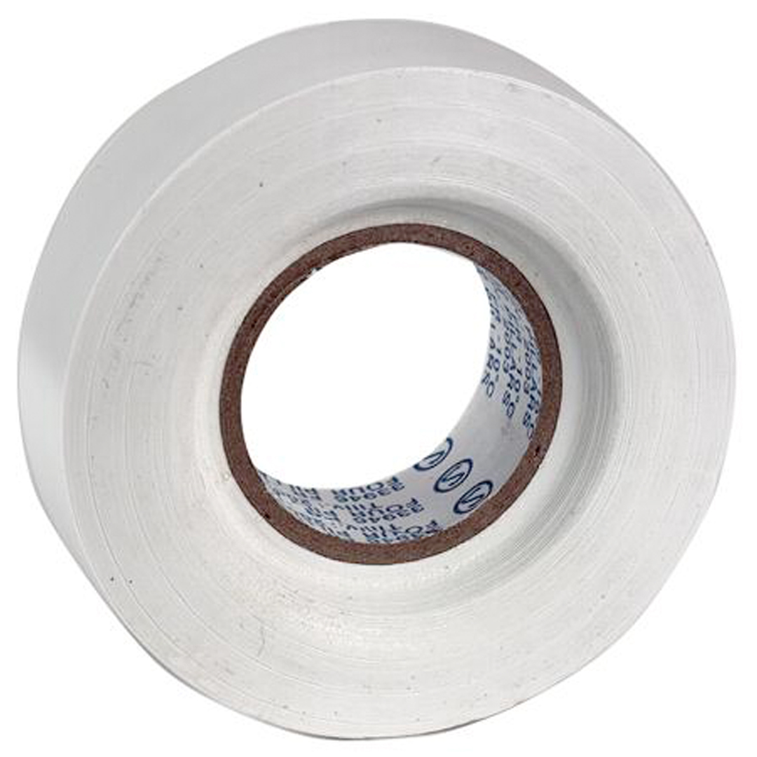 Gelia tape 19 mm hvit 20m