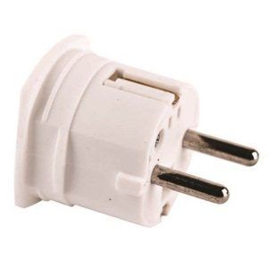 Gelia hvit støpsel med sideinntak uten j