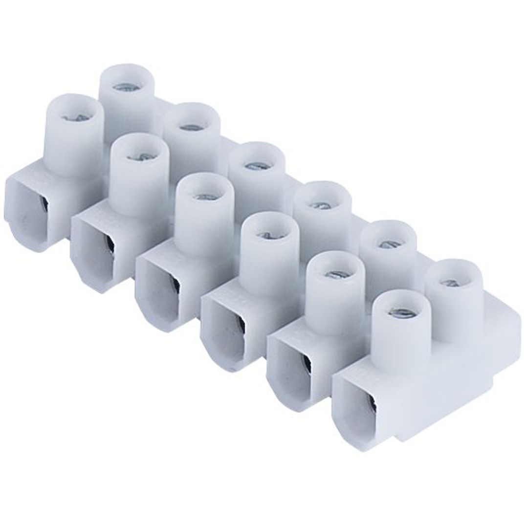 Gelia rekkeklemme 0.5-2.5mm2 4 st 6pol p