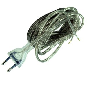 Gelia 4 meter nettledning med støpsel