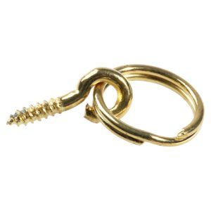 Bildeskrue m/ring 10 ms p10  e