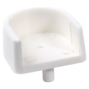 Rør oppheng 7/8 hvit p2  d