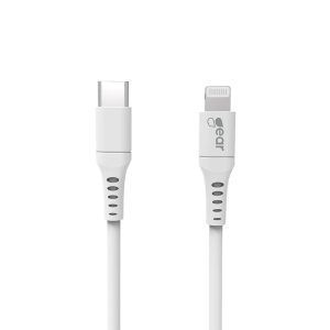Gear ladekabel usb-c til lightning 2m hv