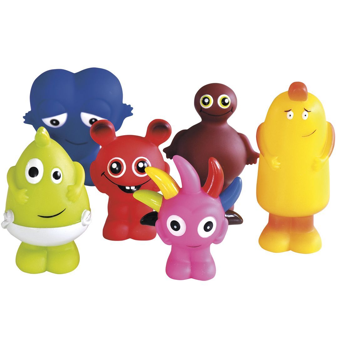 Babblarna- plastfigurer, bd mix