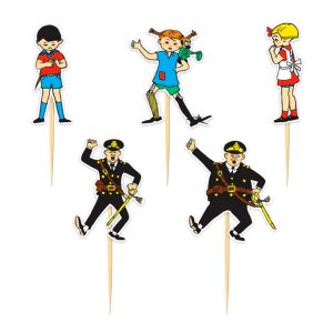 Cake picks pippi 10-p