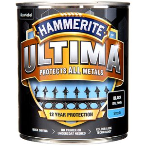 Hammerite ultima svart 750 ml