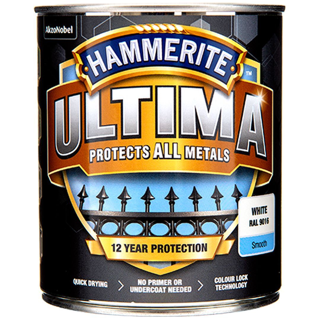 Hammerite ultima hvit 750 ml
