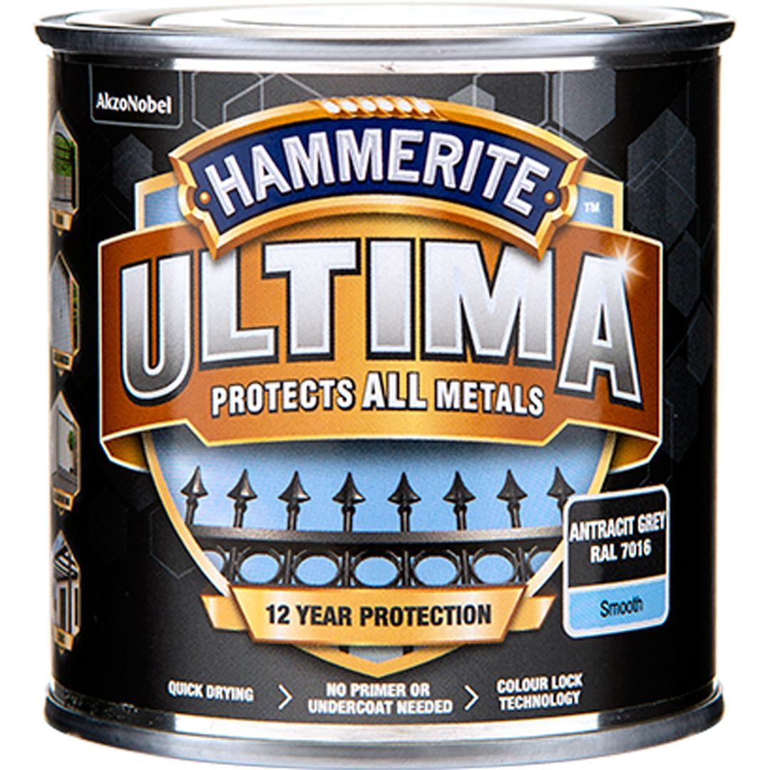 Hammerite ultima antrasitt grå 250 ml
