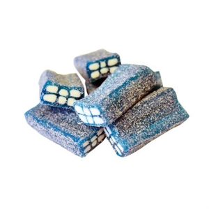 Løsvekt sukret murstein blåbær 1kg