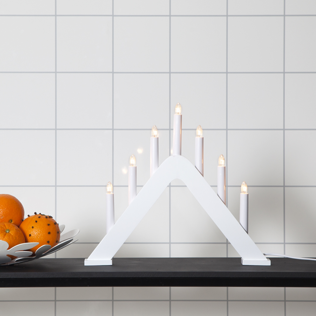 Jarve 7 armet stake hvit - Bilde 2