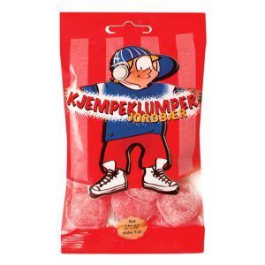 Kjempeklumper jordbær 80 gram