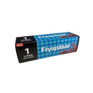 Serve fryseposer 1 liter 90pk