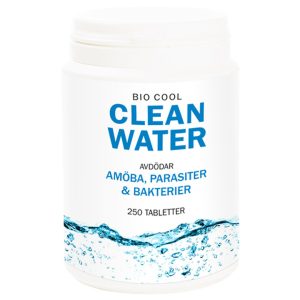 Desinfeksjon biocool clean water tablett