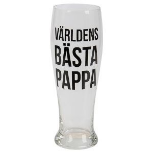 Ølglass verdens beste pappa