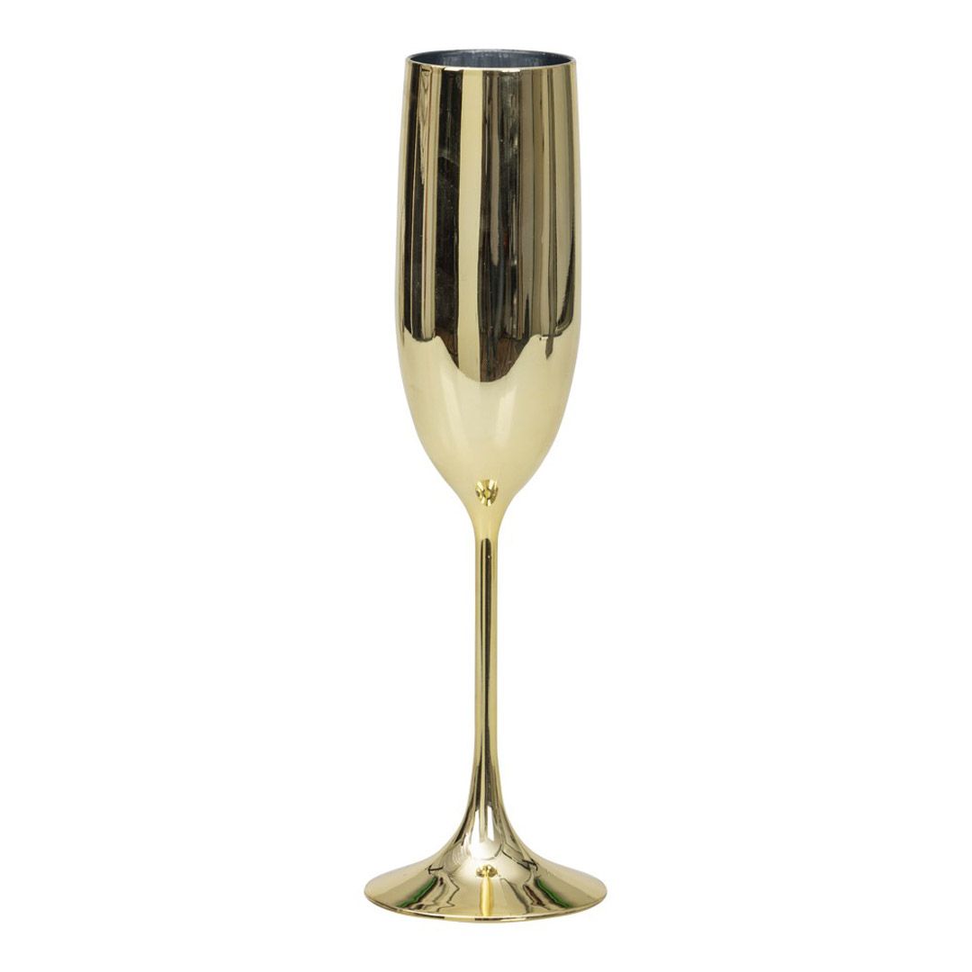 Champagne glass gold