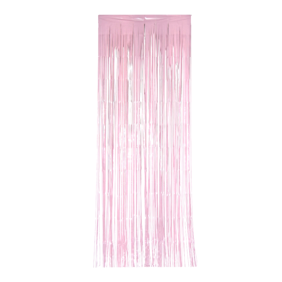 Door curtain pink 92 x 240 cm