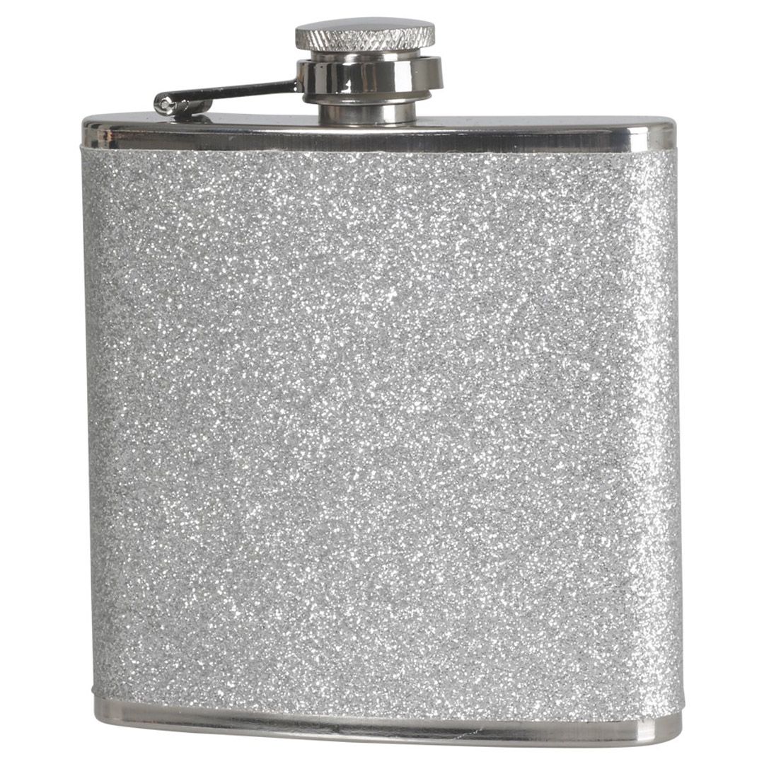 Lommelerke glitter silver