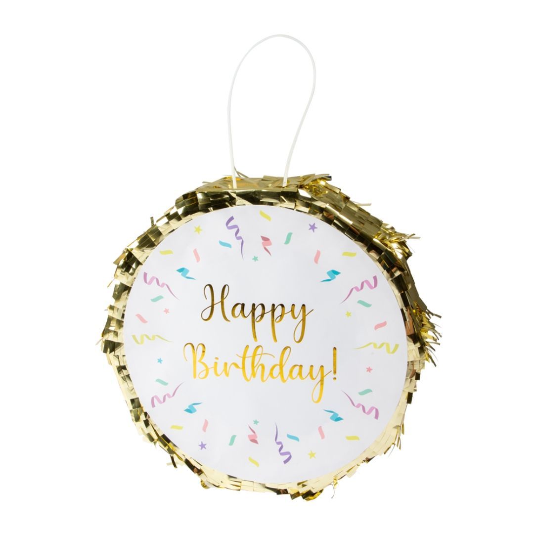 Pinata foldable happy birthday