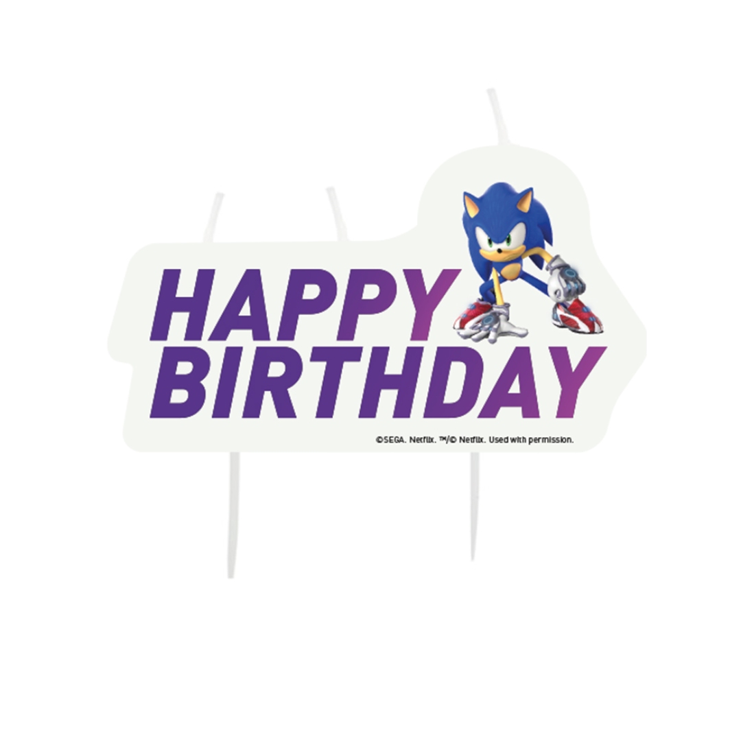Birthday candle sonic