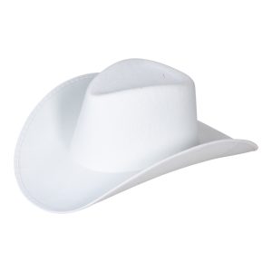 Cowboyhatt hvitcowboy hatt hvit
