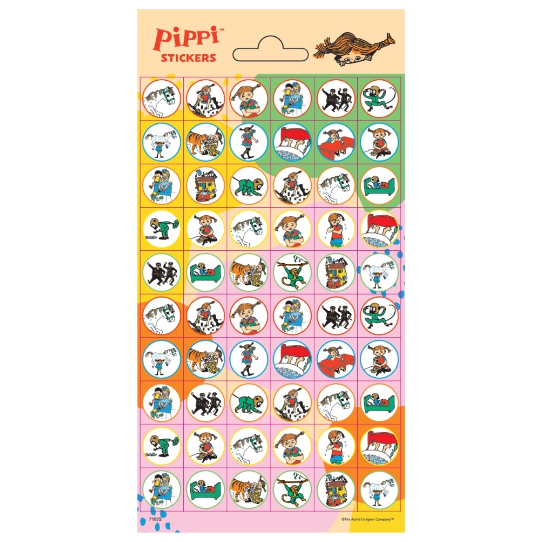 Klistremerkeark pippi - Bilde 2