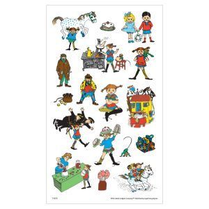 Klistremerkeark pippi 2