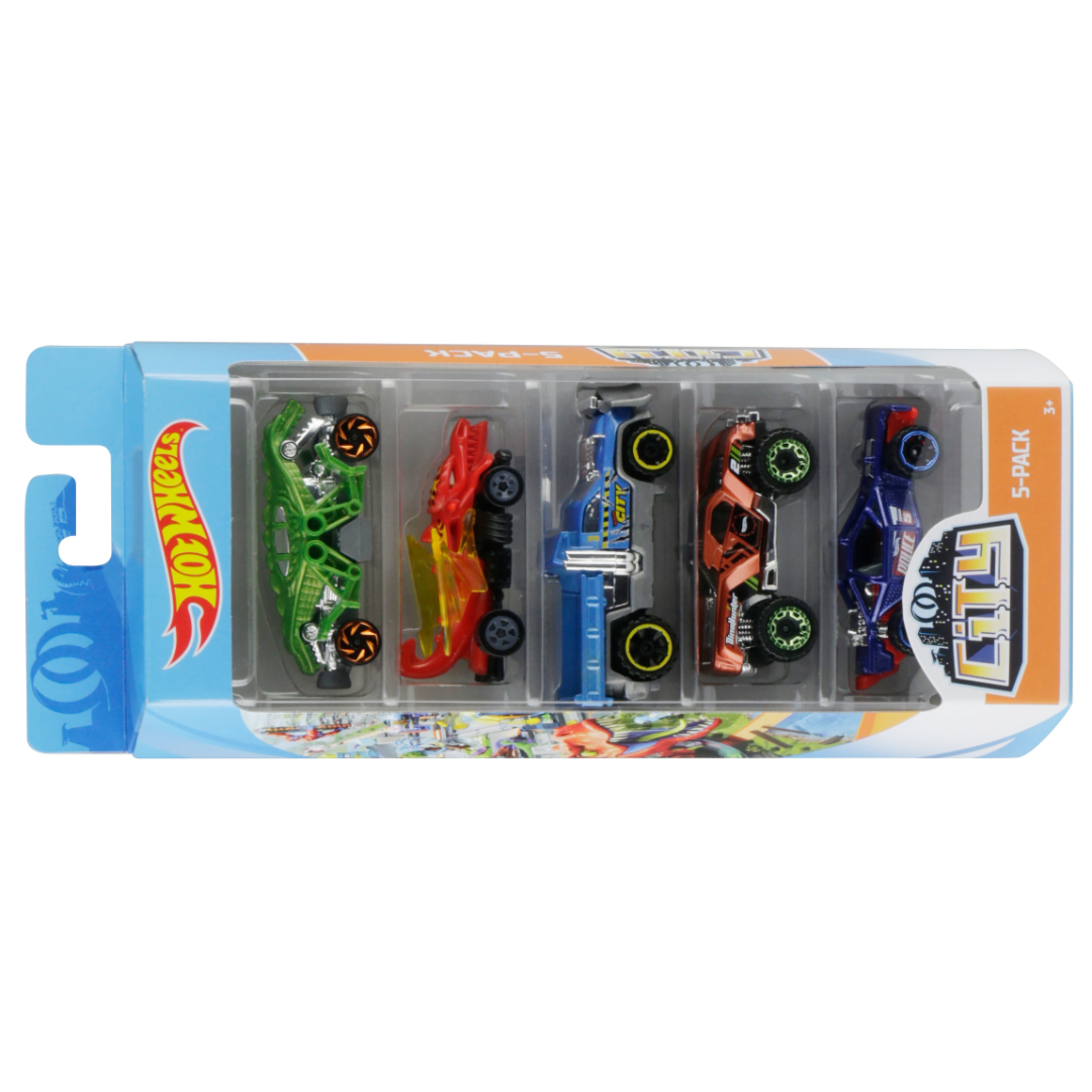 Hot wheels basic 5 pk biler 1806