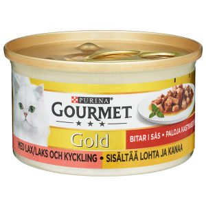 Gourmet gold laks og kylling 85g