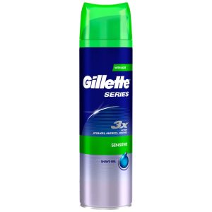 Gillette gel sensitive  barbergel 200ml