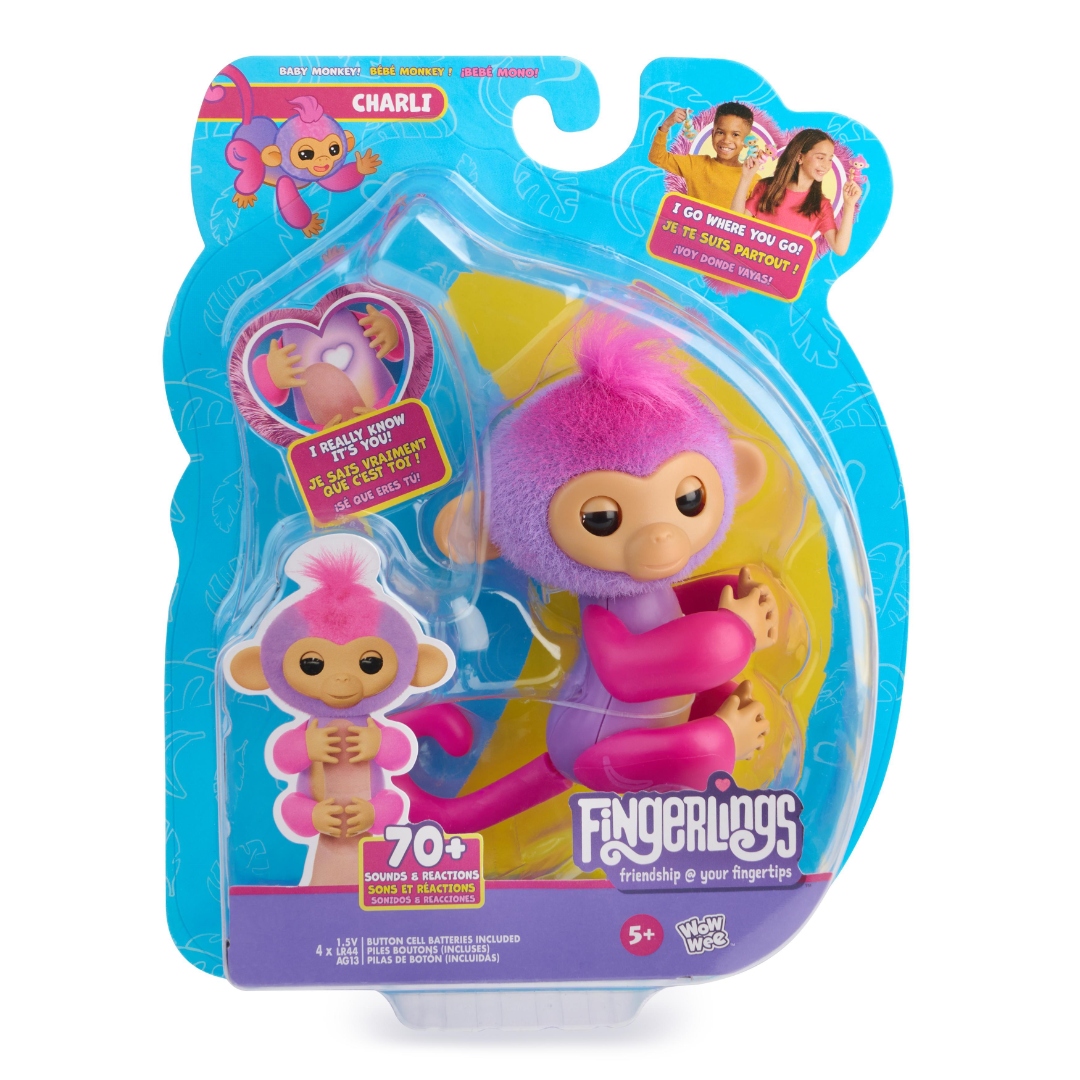 Fingerlings 2.0 basic monkey purple char - Bilde 8