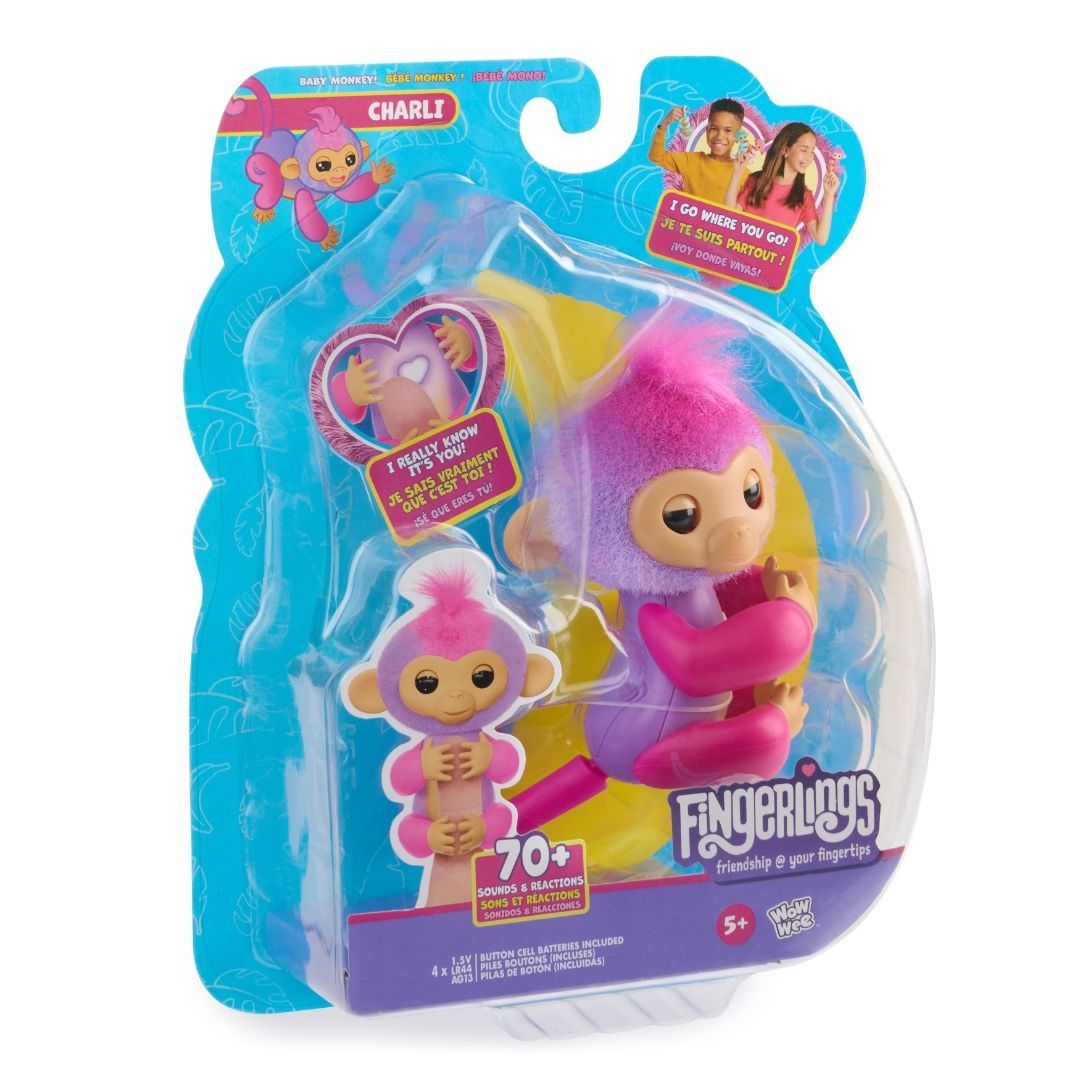 Fingerlings 2.0 basic monkey purple char - Bilde 9