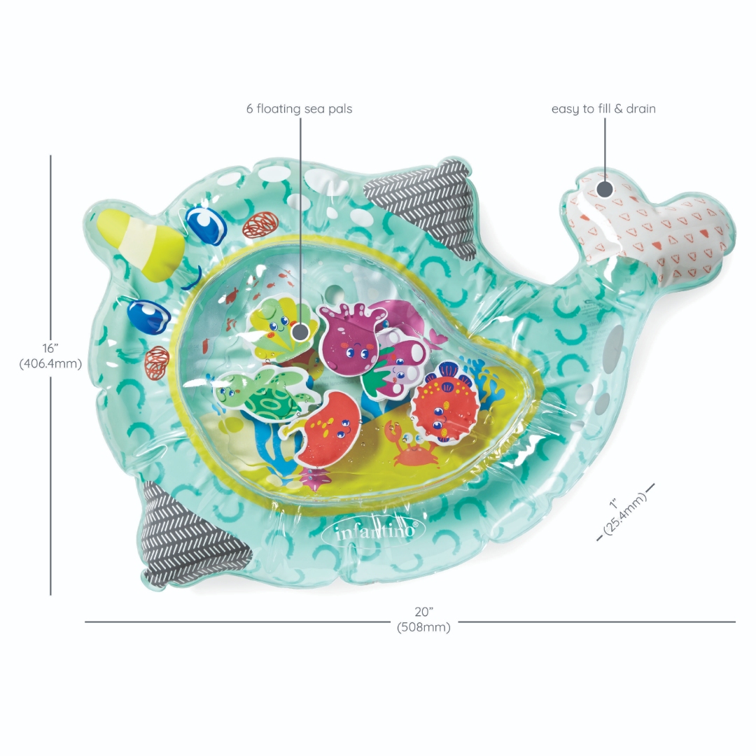 Infantino lekematte m/vann stor (71x48cm - Bilde 5