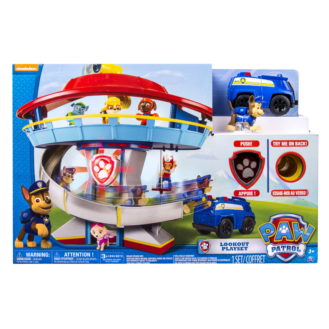 Paw patrol lookout playset