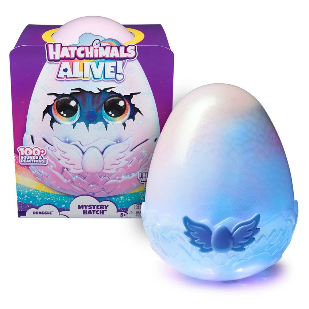 Hatchimals alive secret hatch draggle as