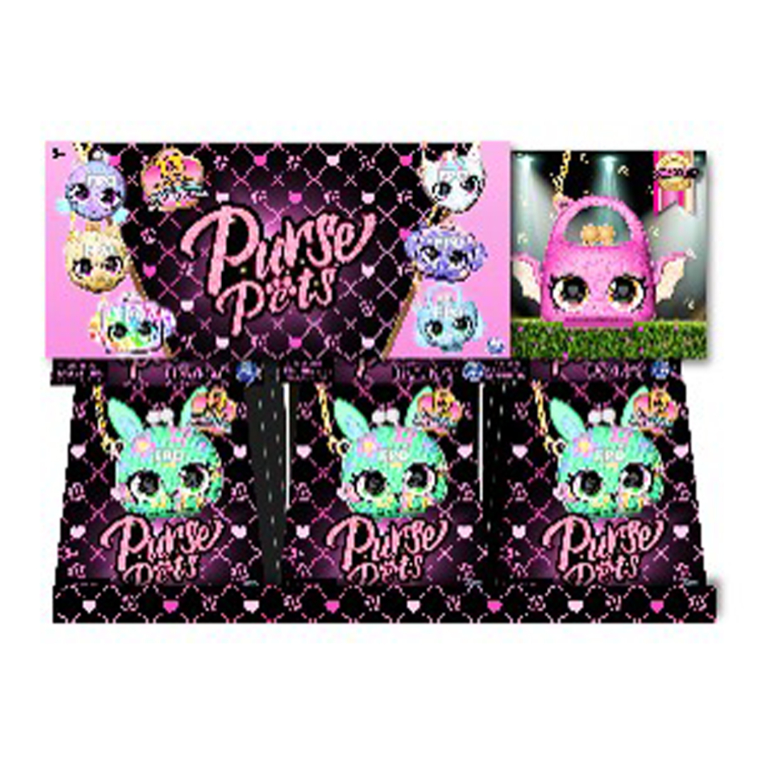 Purse pets luxey charms 1pk asst.cdu