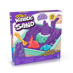Kinetic sand sandbox set ass