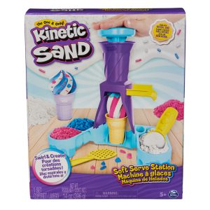 Kinetic sand soft serve