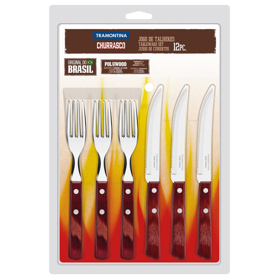 Tramontina biffsett 12 deler