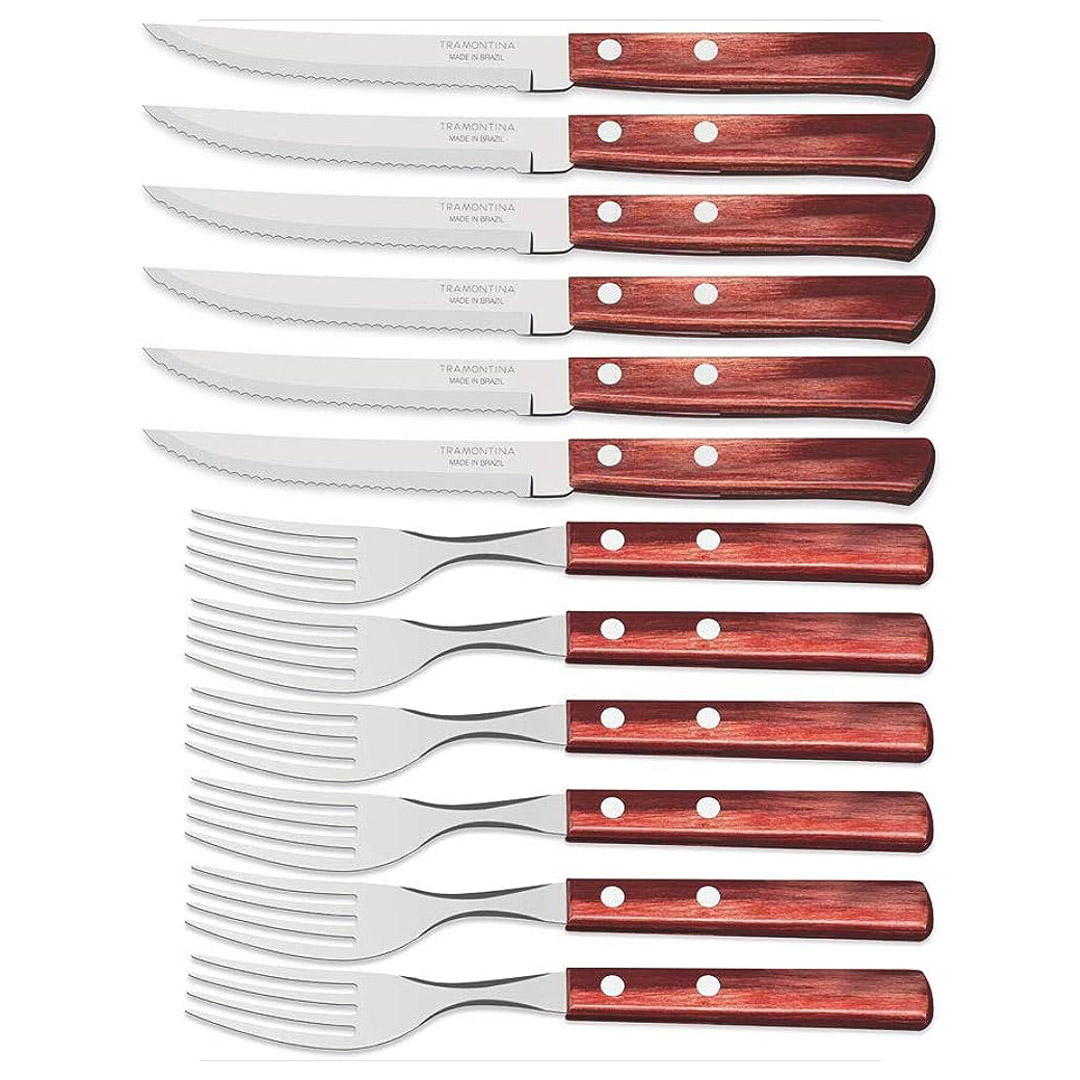 Tramontina biffsett 12 deler - Bilde 2