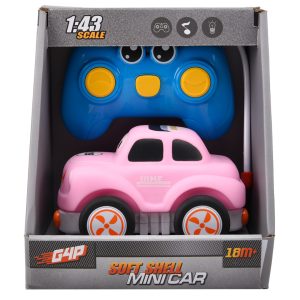 Gear4play 1:43 soft shell mini car pink
