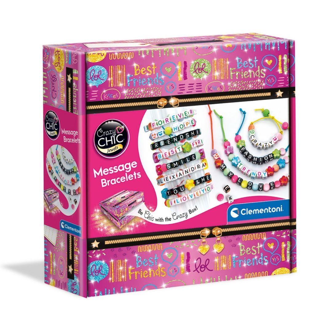 Crazy chic message bracelets