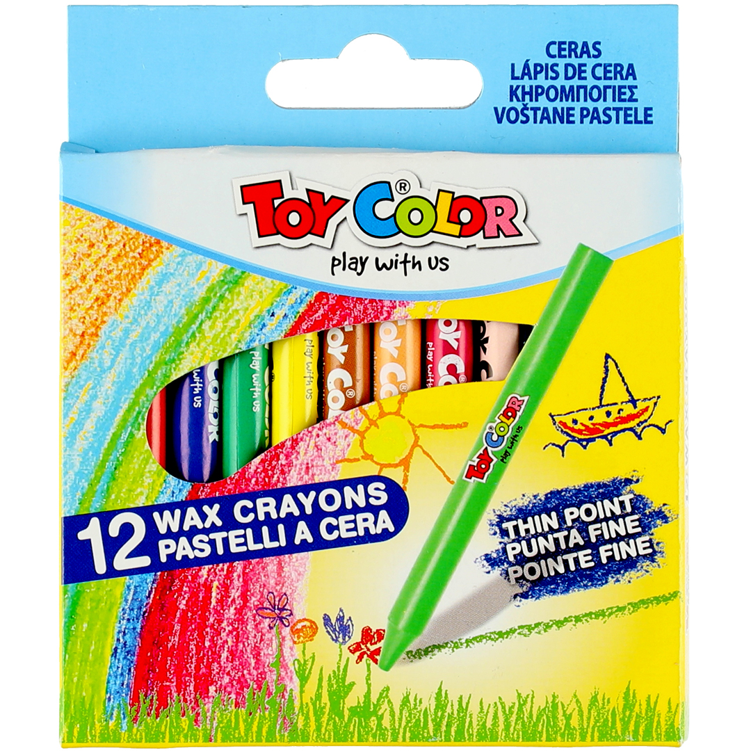 Toycolor voks farger 12pk