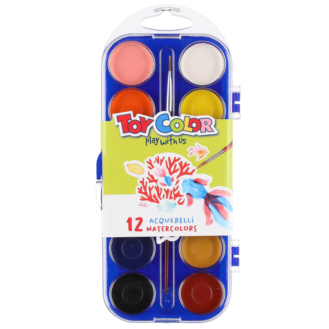 Toycolor malerskrin 12 farger