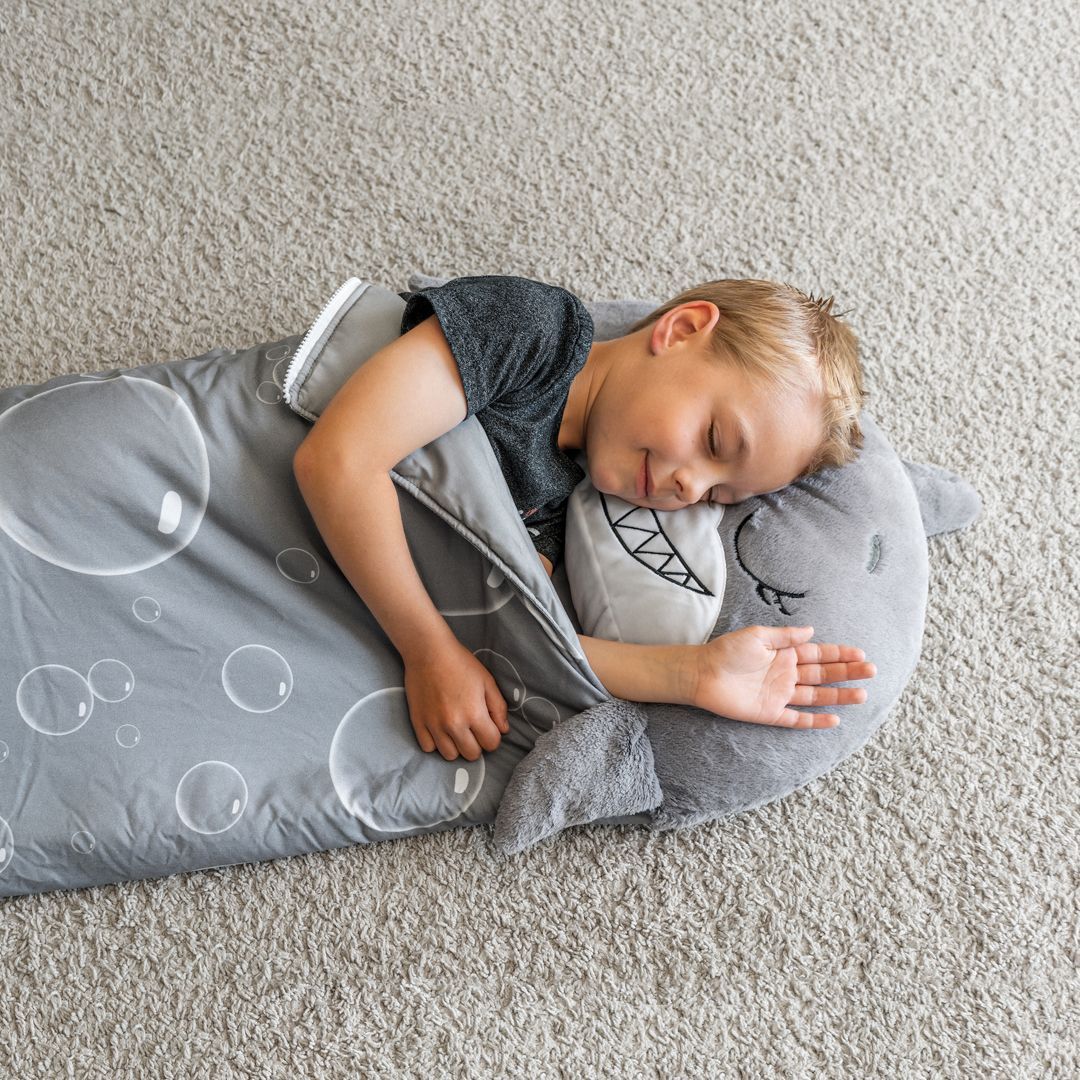 Happy nappers sovepose grå hai - Bilde 3