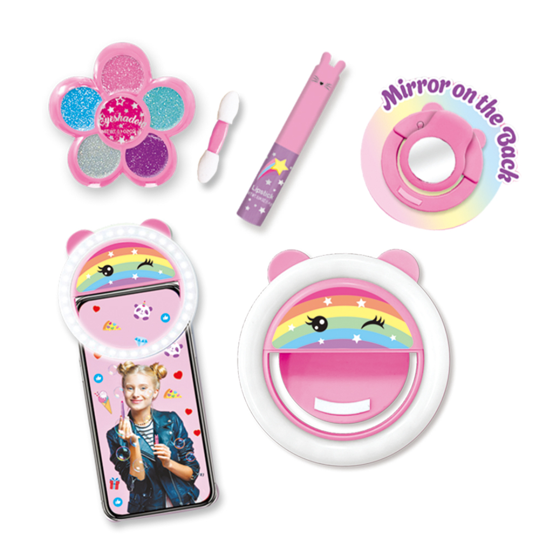 Sminkesett m/speil og lipstick - Bilde 2