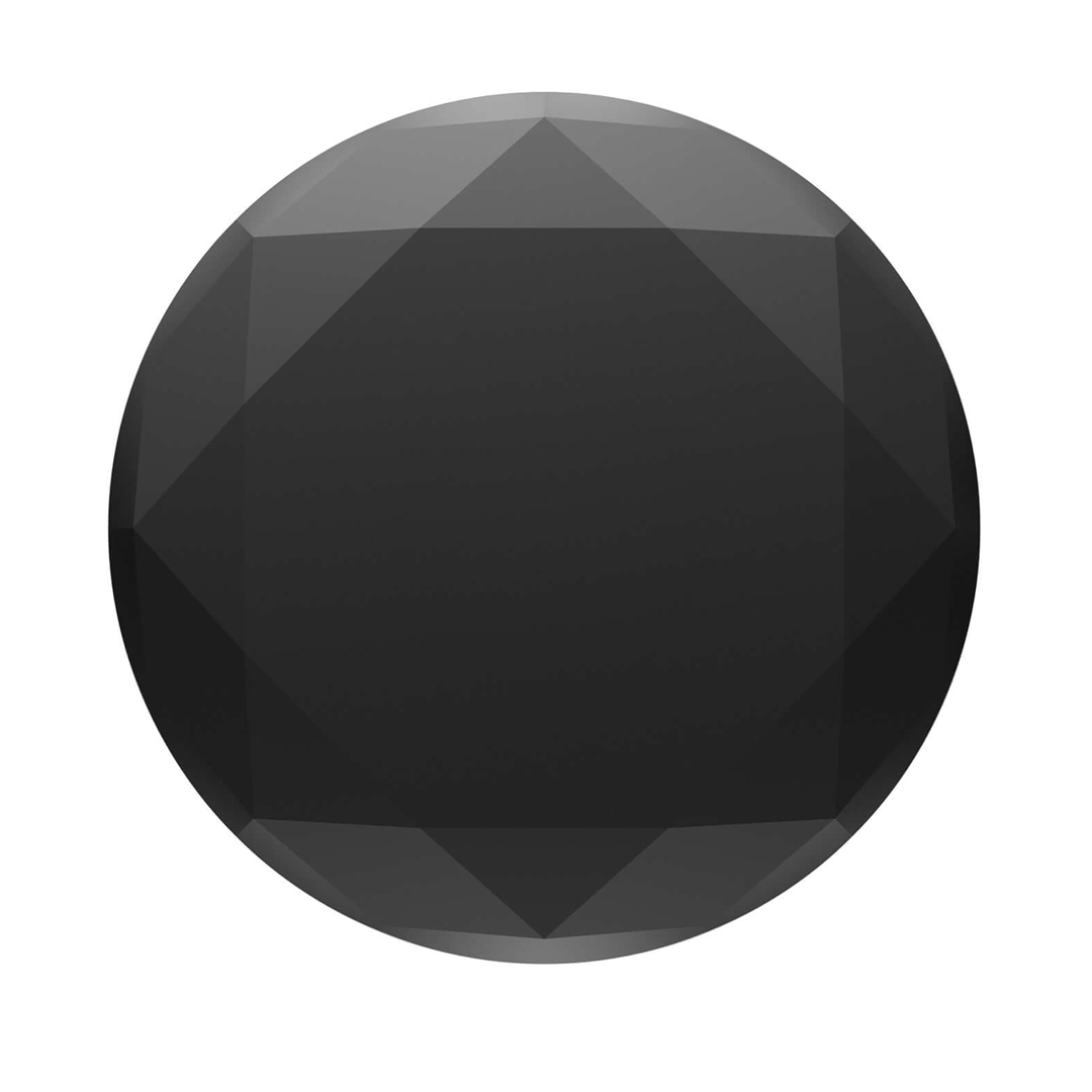 Popsockets metallic diamond black avtagb